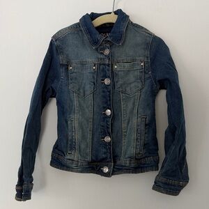 Losan Denim Blue Denim Girls Jacket Size 5-6 Years